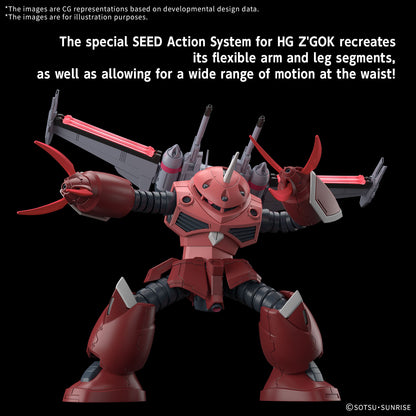 [Pre-Order] Mobile Suit Gundam SEED Freedom - Z'Gok - 1/144 High Grade Model