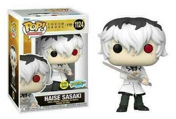 Funko POP! Animation: Tokyo Ghoul: Re - Haise Sasaki #1124 (Sure Thing Toys Exclusive Glow in the Dark)