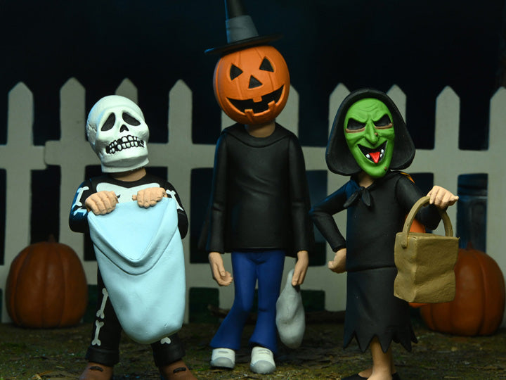 NECA Toony Terrors: Halloween III: Season of the Witch - Trick or Treaters 3-Pack
