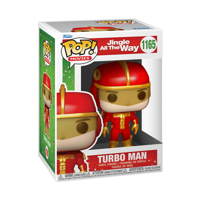 Funko POP! Movies: Jingle All the Way - Turbo Man #1165