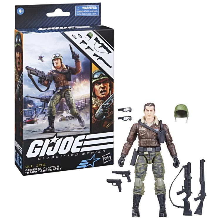 GI Joe Classified Series - General Clayton “Hawk” Abernathy - 6 inch Action Figure