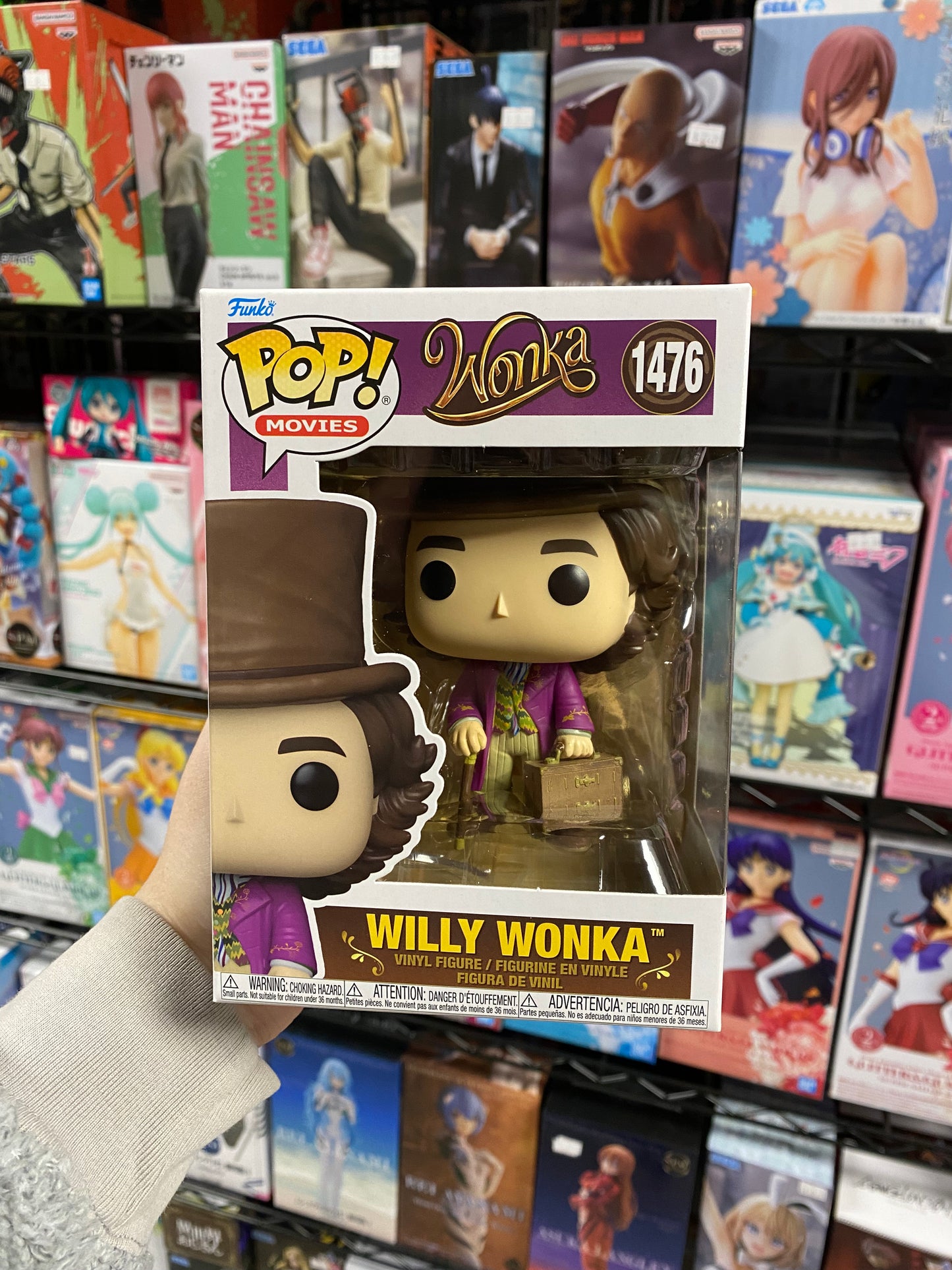  Funko Pop Movies: Willy Wonka-Willy Wonka Action Figure