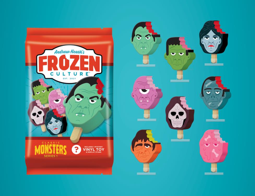 Frozen Culture x Classic Monsters Mystery Vinyl Series Vol. 1 Random Figure