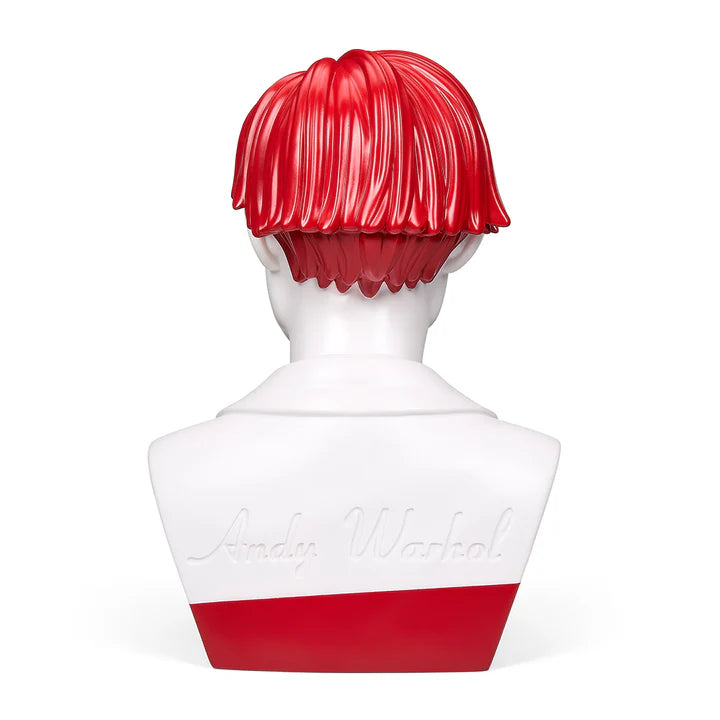 Andy Warhol The Bust 12" Art Sculpture - White Brillo Edition (Limited Edition of 300)