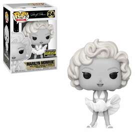 Funko POP! Icons: Marilyn Monroe #24 (Black & White) (Entertainment Earth Exclusive)