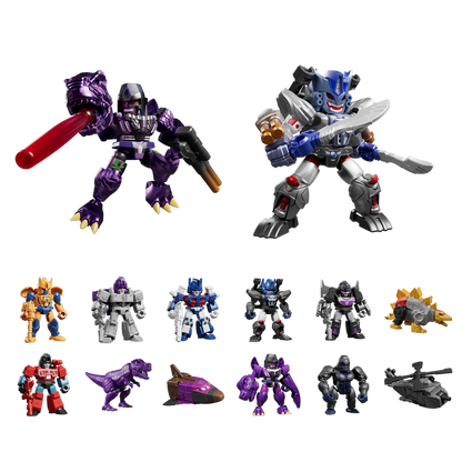 Transformers: Defender Version 06 - Brutal Fang - Blokees Blind Box - Videguy Collectibles