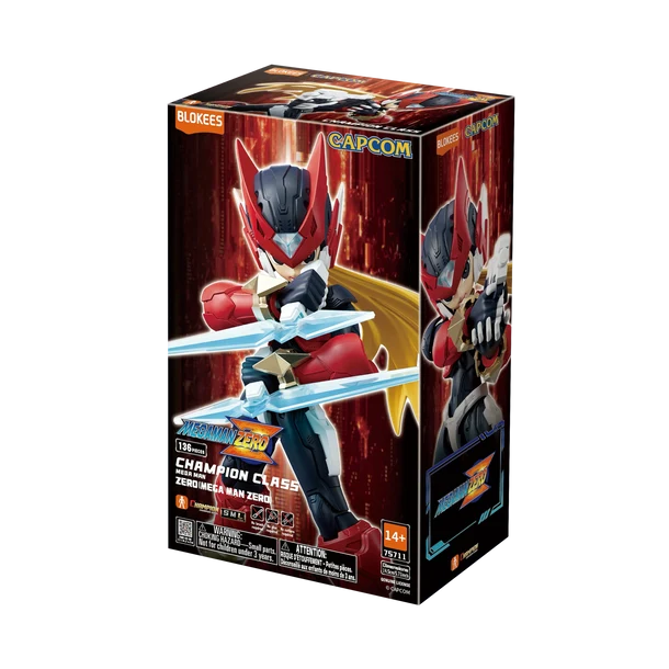 Mega Man: Zero - Champion Class Deluxe - Blokees Model Kit