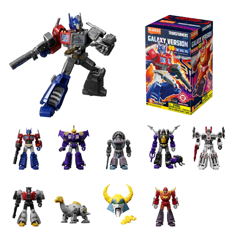 Transformers: Galaxy Version 08 One Shall Fall - Blokees Blind Box - Videguy Collectibles