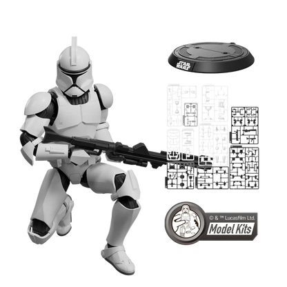 Star Wars: Attack of the Clones - Clone Trooper Model Kit