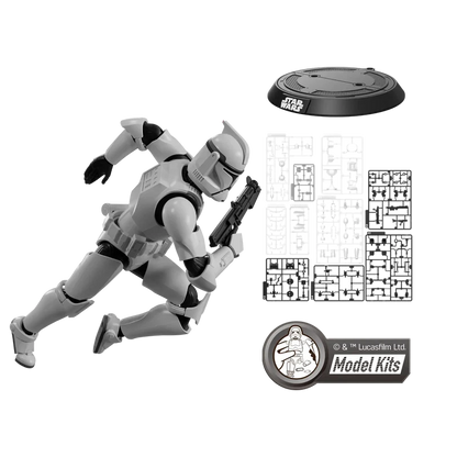 Star Wars: Attack of the Clones - Clone Trooper Model Kit