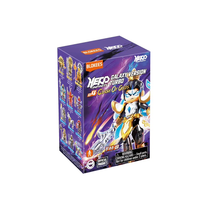 Hero Infinity: Galaxy Version Turbo Vol. 04 - Clash Of Gods - Blokees Blind Box