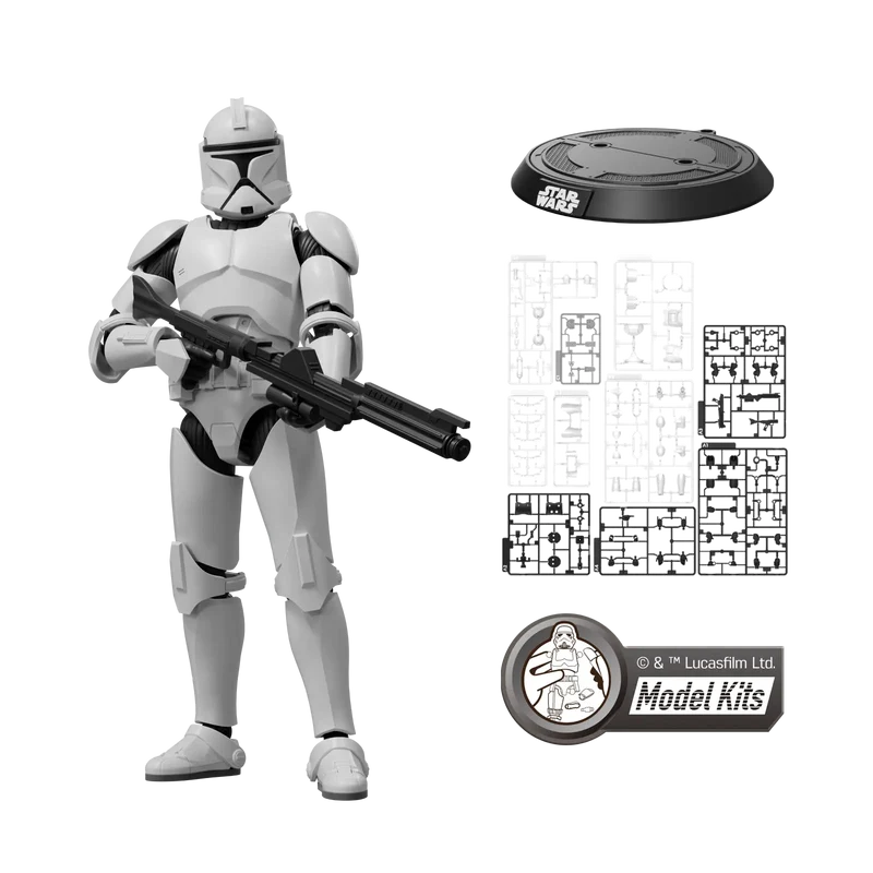 Star Wars: Attack of the Clones - Clone Trooper Model Kit