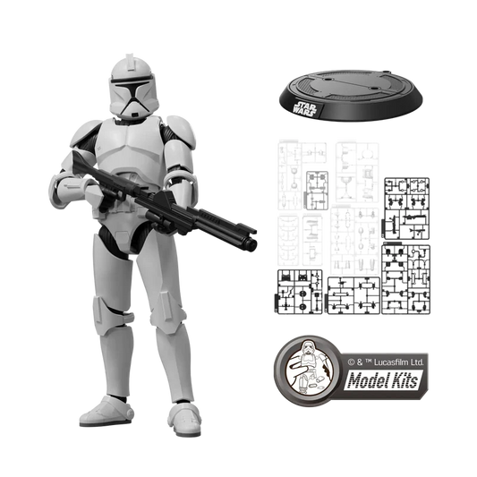Star Wars: Attack of the Clones - Clone Trooper Model Kit
