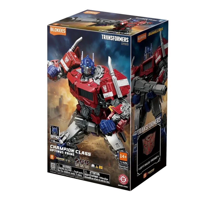 Transformers Classic Class 26: Transformers Bumblebee - Optimus Prime - Blokees Model Kit