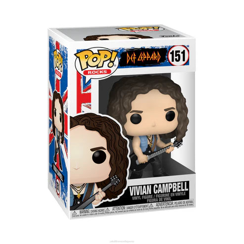 Funko POP! Rocks: Def Leppard - Vivian Campbell #151