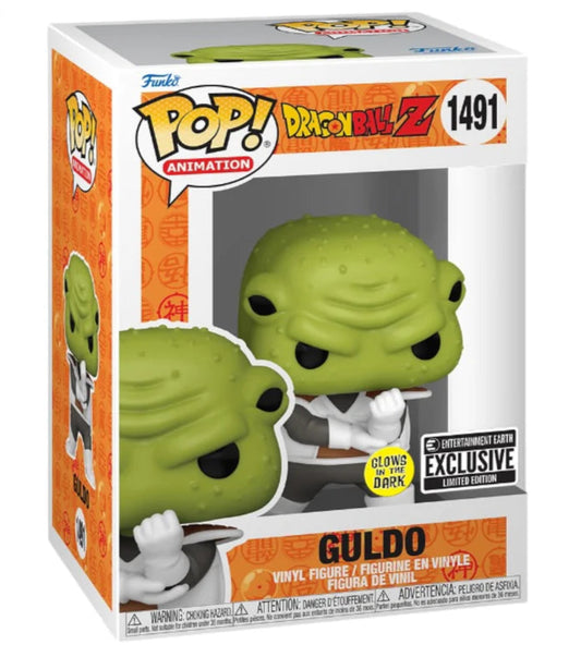 Funko POP! Anime: Dragon Ball Z - Guldo #1491 (Glows in the Dark) (Entertainment Earth Exclusive)