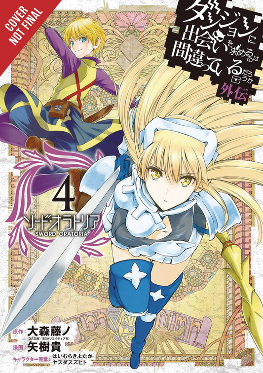 Is it Wrong to Try to Pick Up Girls in a Dungeon? On the Side: Sword Oratoria - Vol 4 (Teen)