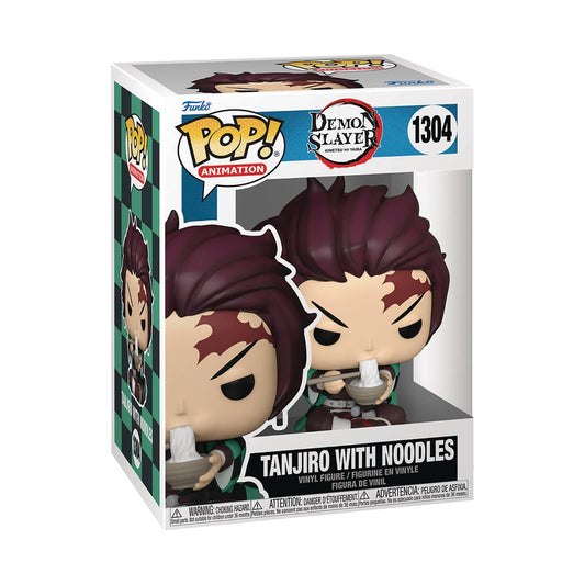 Funko POP! Anime: Demon Slayer - Tanjiro with Noodles #1304