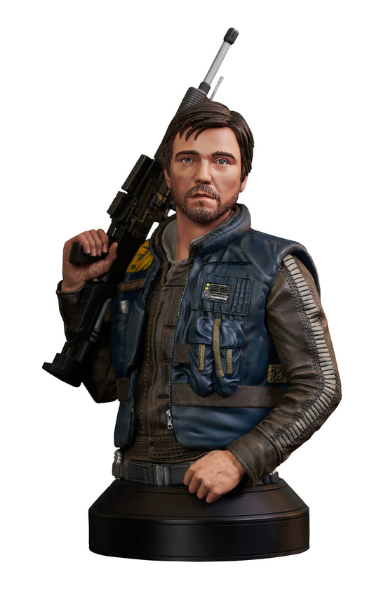 Star Wars: Rogue One - Cassian Andor - 1:6 Scale Mini Bust - Videguy Collectibles