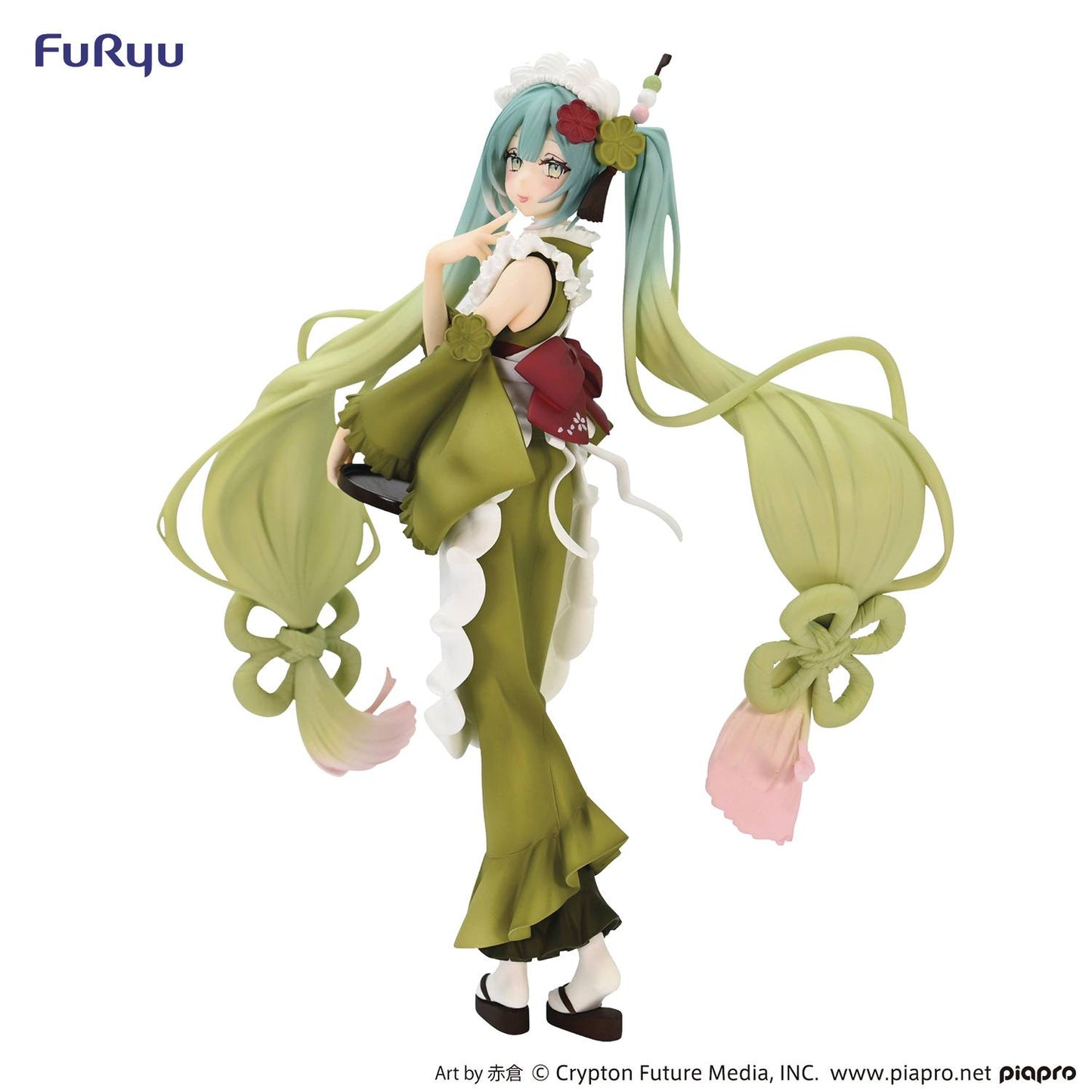 Hatsune Miku (Matcha Green Tea Parfait) - Exceed Creative Figure