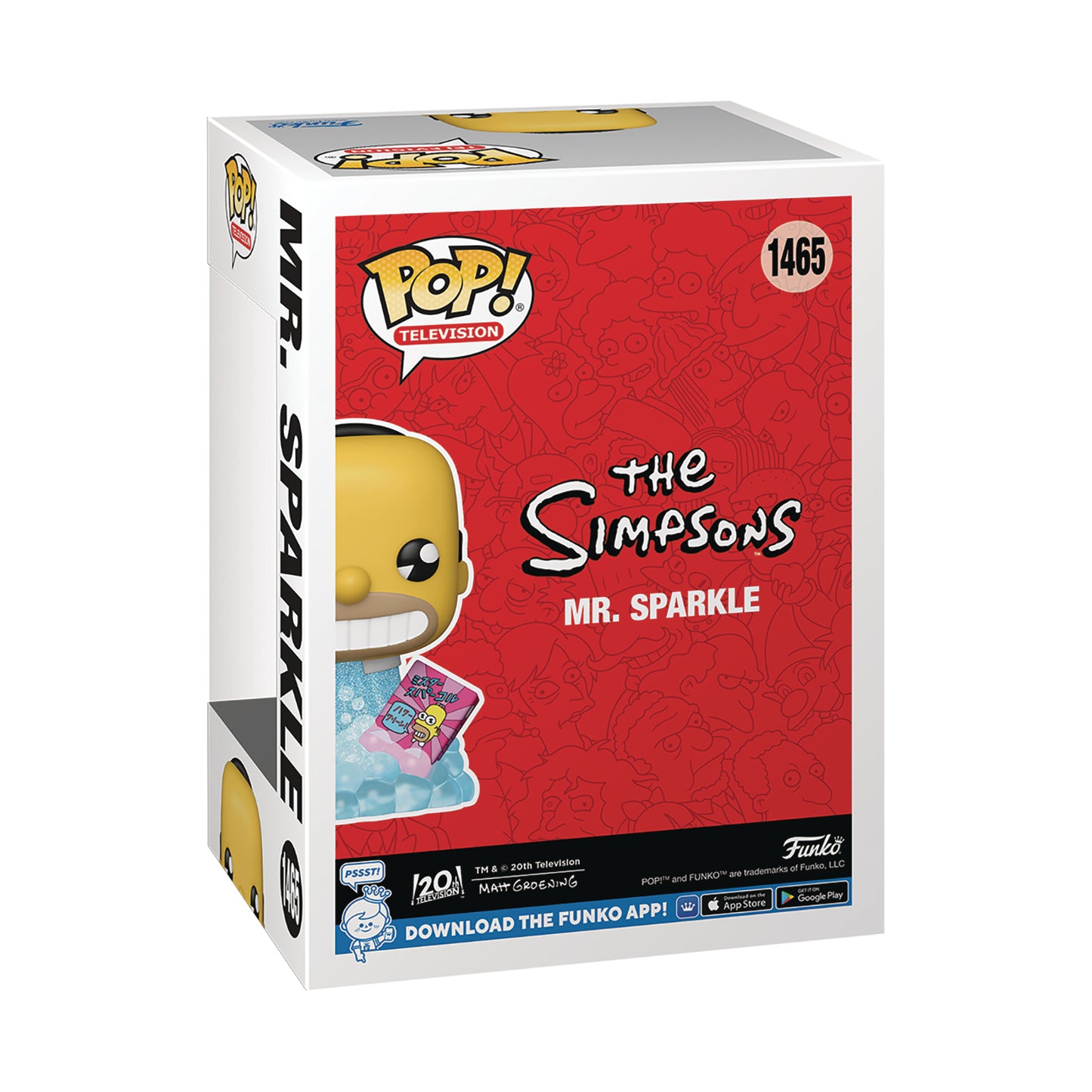 (PRE-ORDER) Funko POP! Television: The Simpsons - Mr. Sparkle #1465 (Diamond Glitter) (Previews Exclusive)