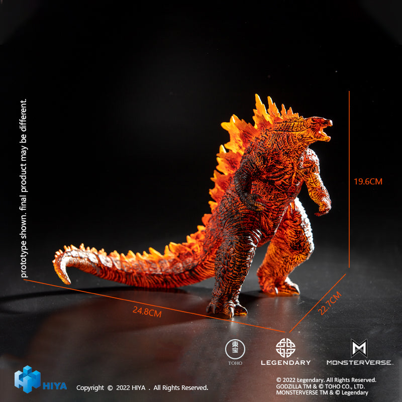 Godzilla: King of the Monster: Burning Godzilla - Stylist Action Figure Previews Exclusive