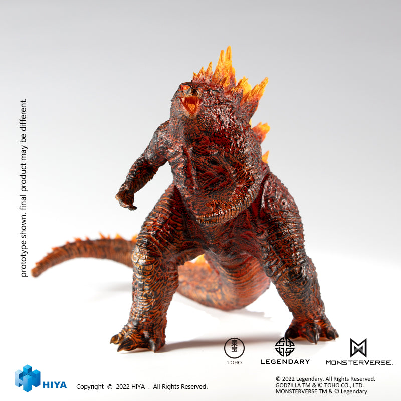 Godzilla: King of the Monster: Burning Godzilla - Stylist Action Figure Previews Exclusive