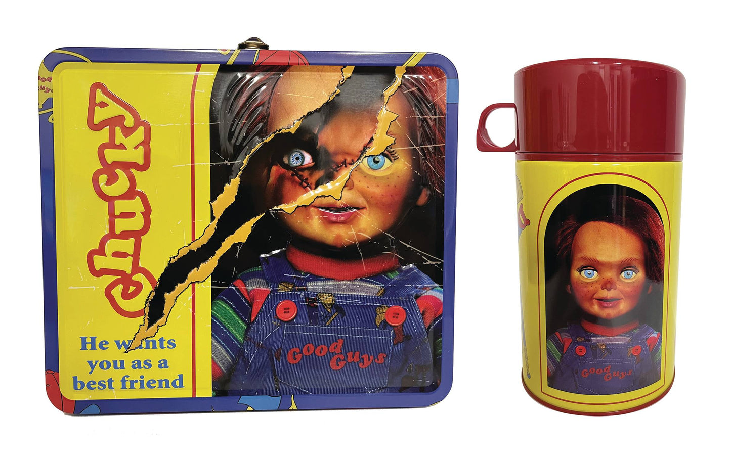 Chucky - Tin Titans Lunch Box with Beverage Container (Previews Exclusive)