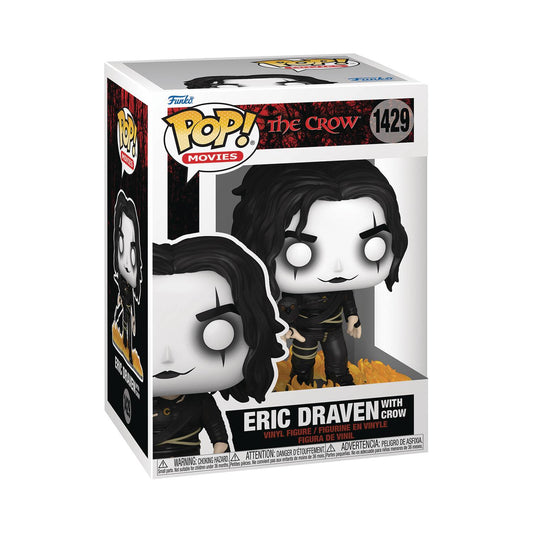 Funko POP! Movies: The Crow - Eric Draven with Crow #1429