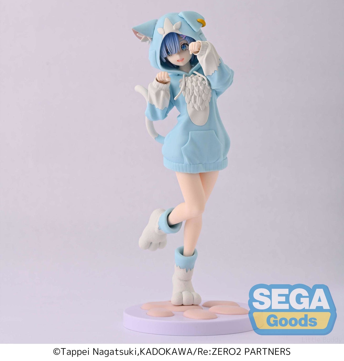 Rem The Great Spirit Puck Ver Re:Zero SPM Prize Figure Fluffy Pack