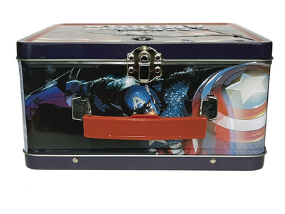 Tin Titans - Captain America Lunch Box w/ Beverage Container - Previews Exclusive
