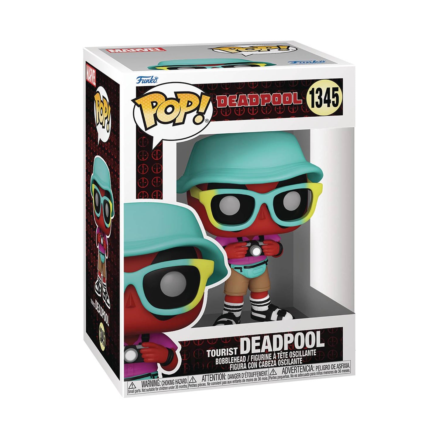 Funko POP! Marvel: Deadpool Parody - Tourist Deadpool #1344