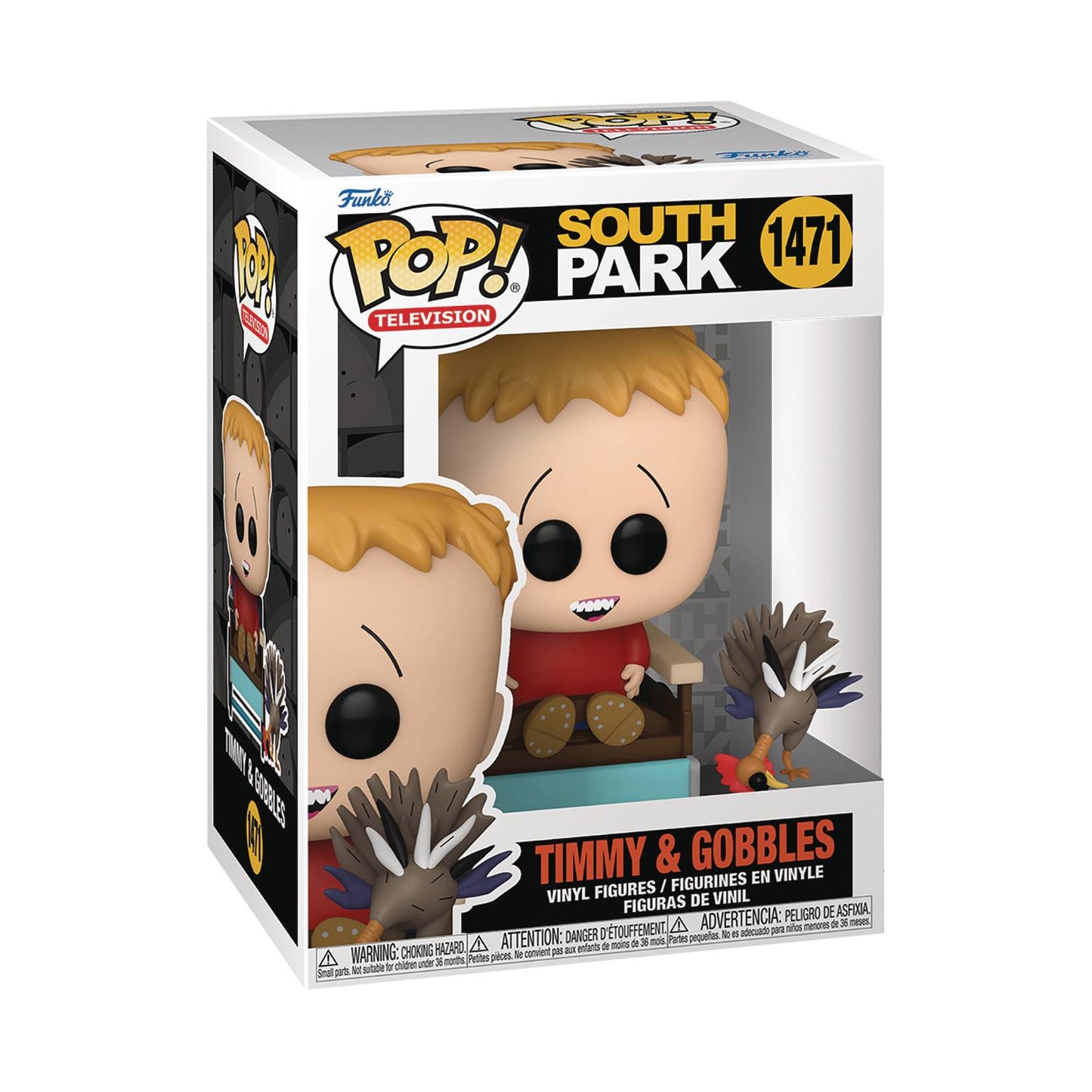Funko Television Pop!: South Park - Timmy w/ Gobbles #1471