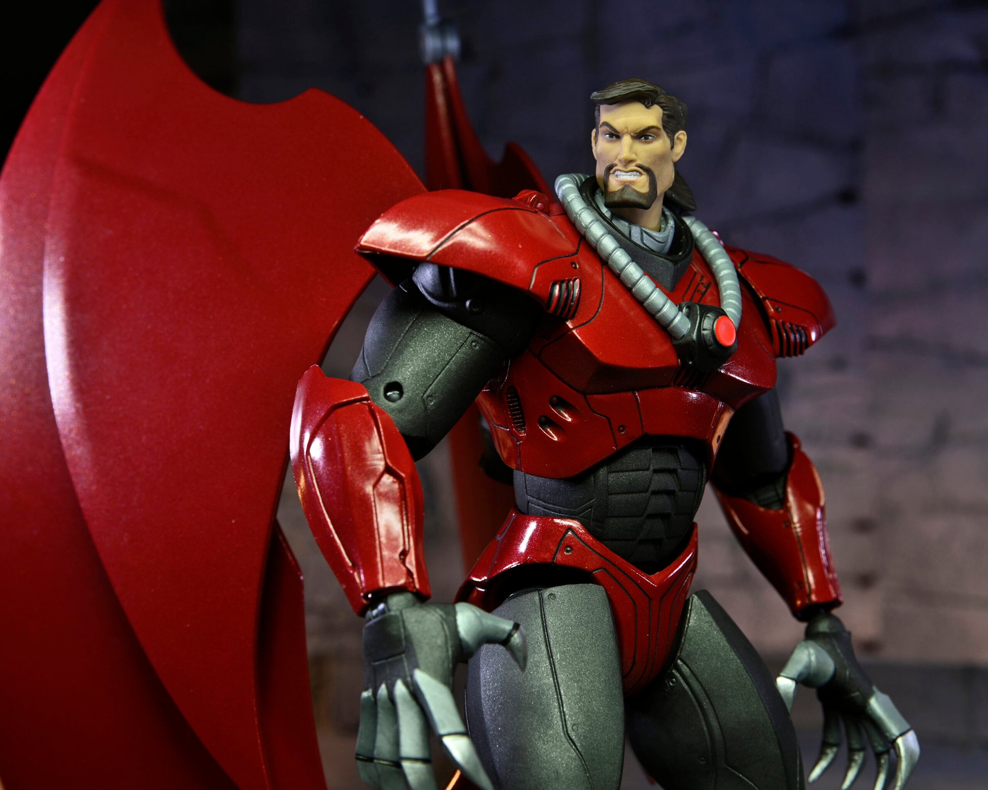 Disney's Gargoyles: Armored Xanatos - 7" Action Figure - Videguy Collectibles