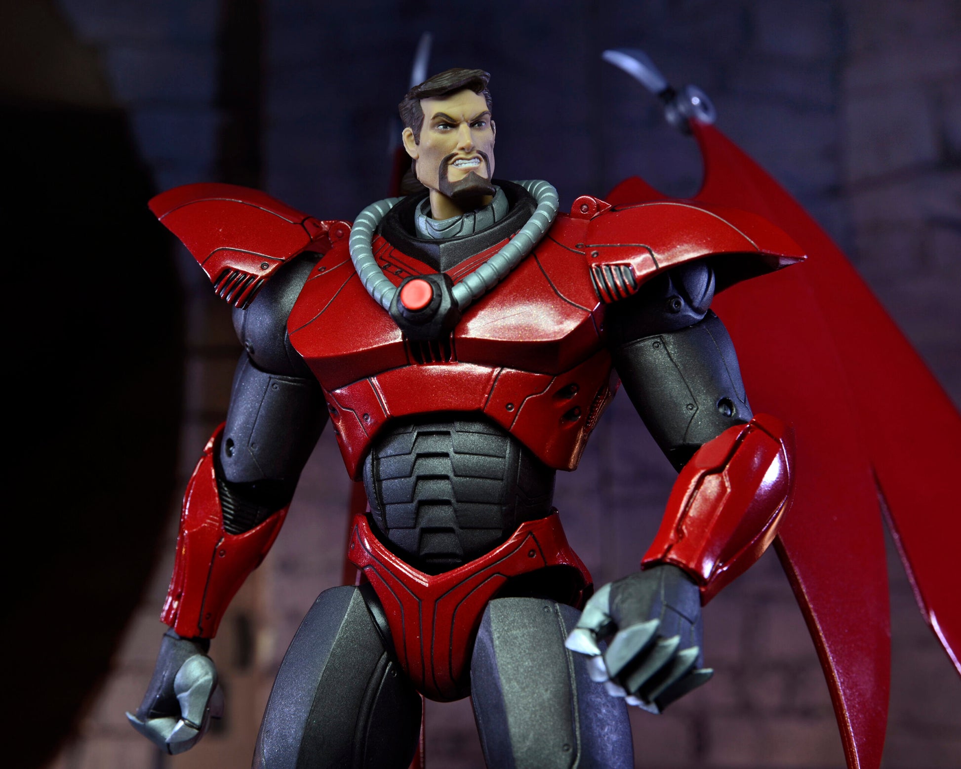 Disney's Gargoyles: Armored Xanatos - 7" Action Figure - Videguy Collectibles