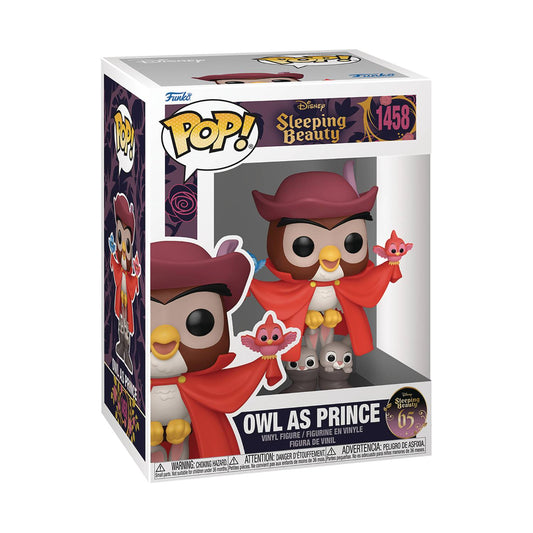 [Pre-Order] Funko Disney Pop: Sleeping Beuty 65th Anniversary - Owl as Prince