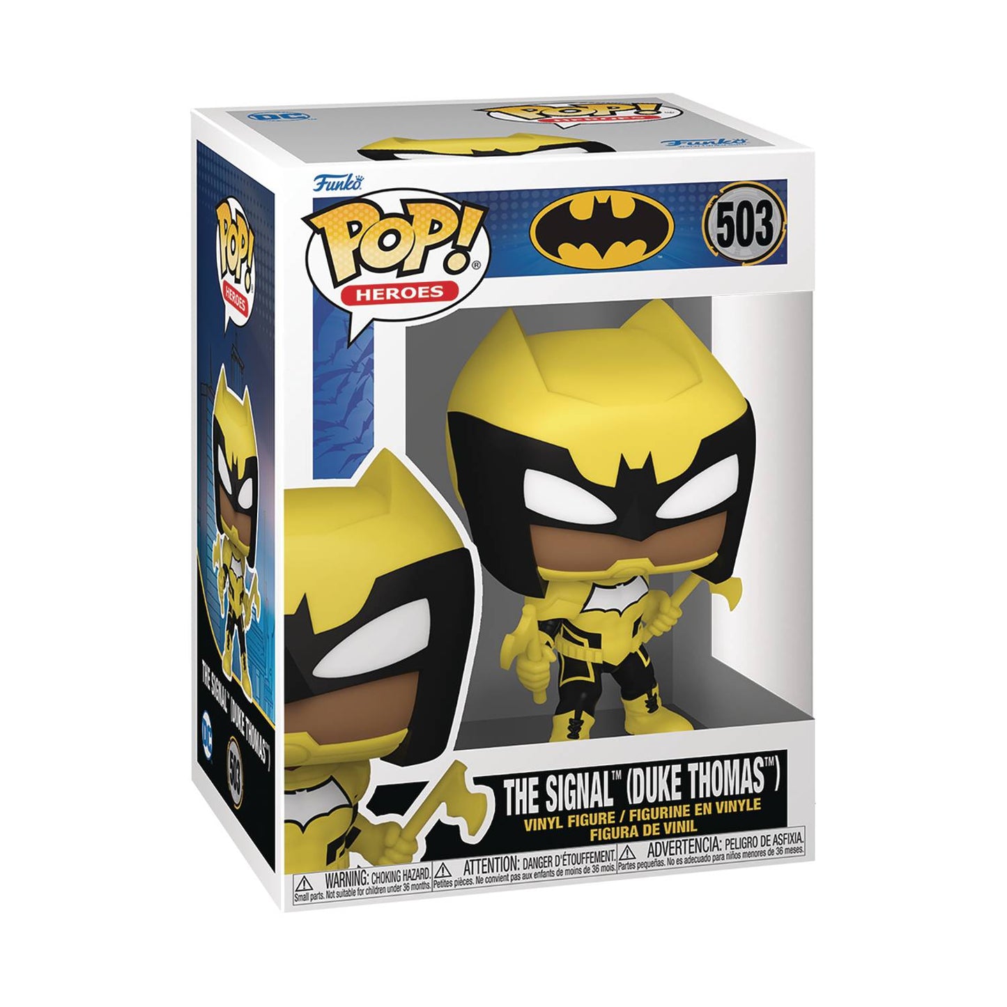 Funko POP! Heroes: Batman Warzone - The Signal (Duke Thomas) #503