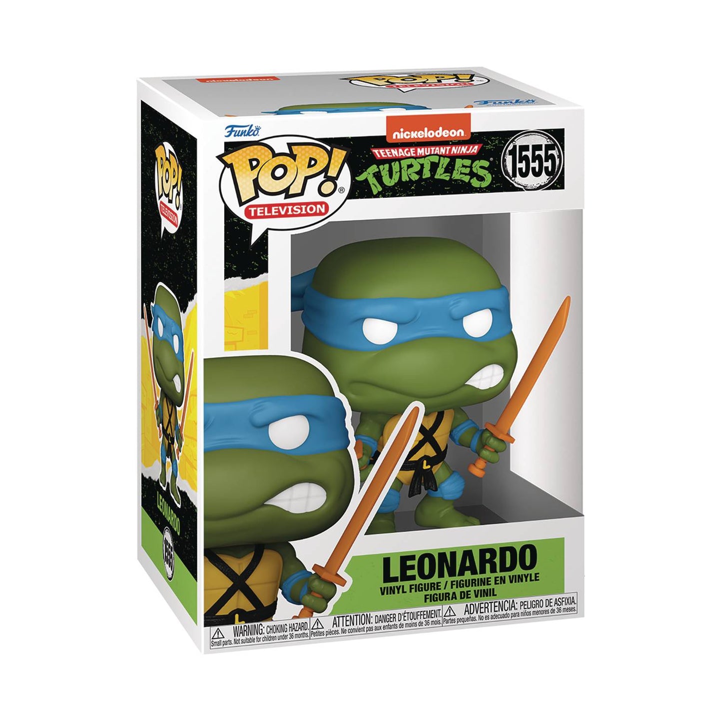 Funko POP! Television: Teenage Mutant Ninja Turtles - Leonardo - #1555