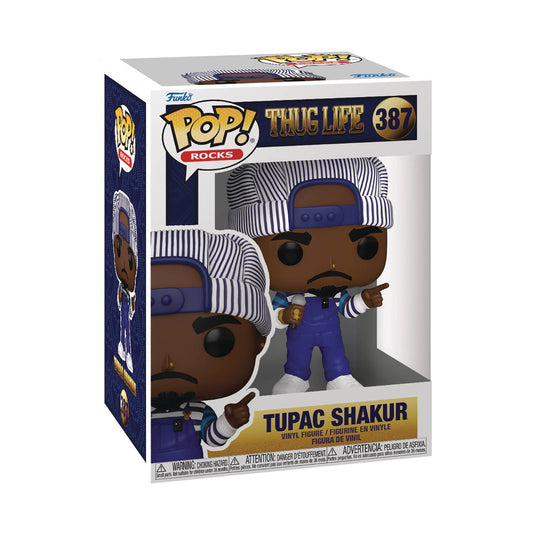 Funko Rocks Pop - Tupac Shakur w/ microphone 90's#387