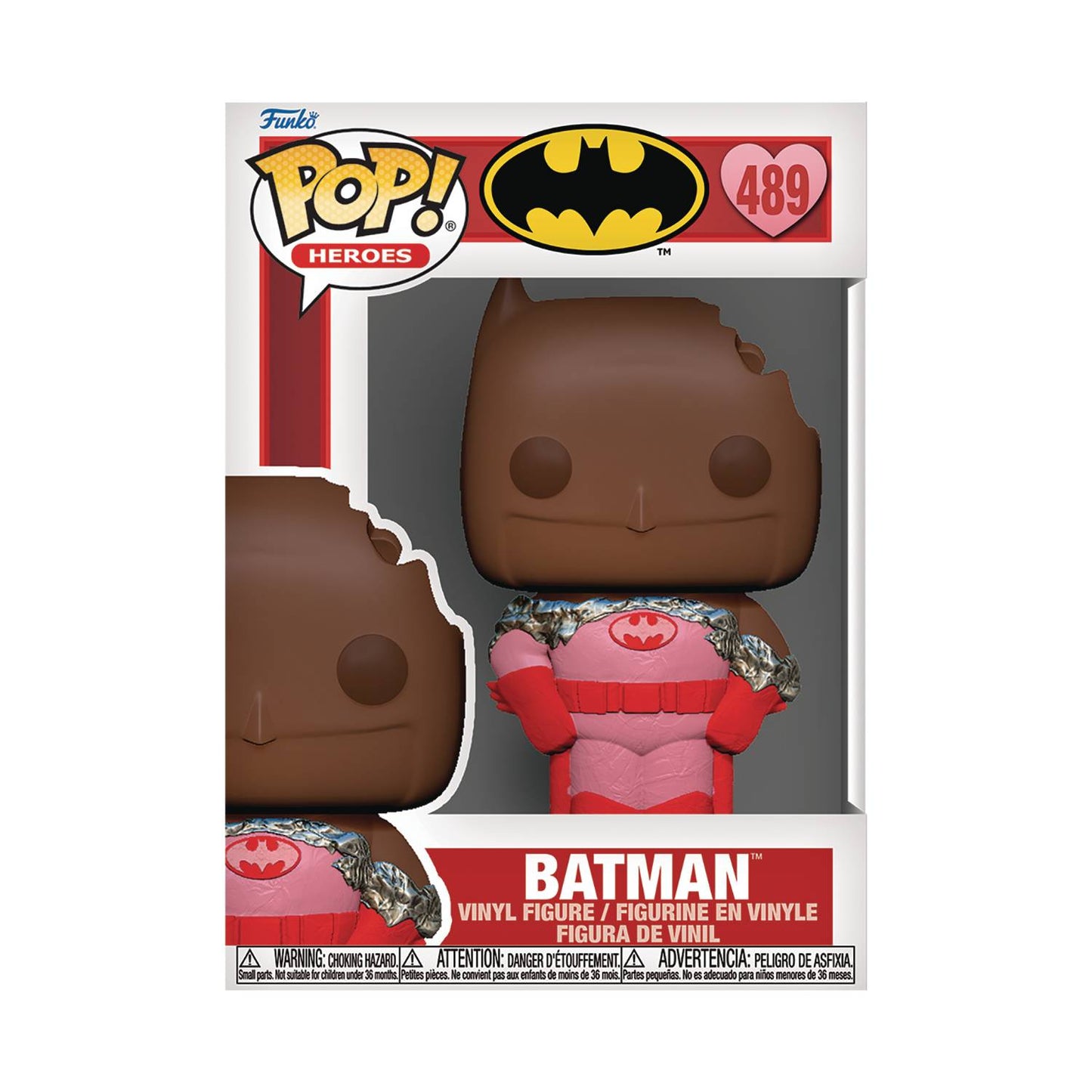 (PRE-ORDER) Funko POP! DC Heroes: Batman #489 (Valentine's Day Chocolate)