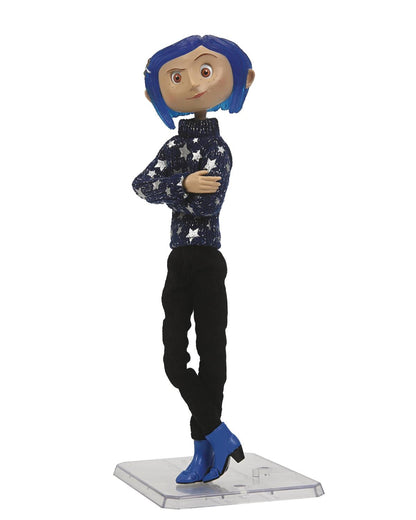 Coraline: Coraline in Star Sweater - 7 in Articulated Figure - Videguy Collectibles