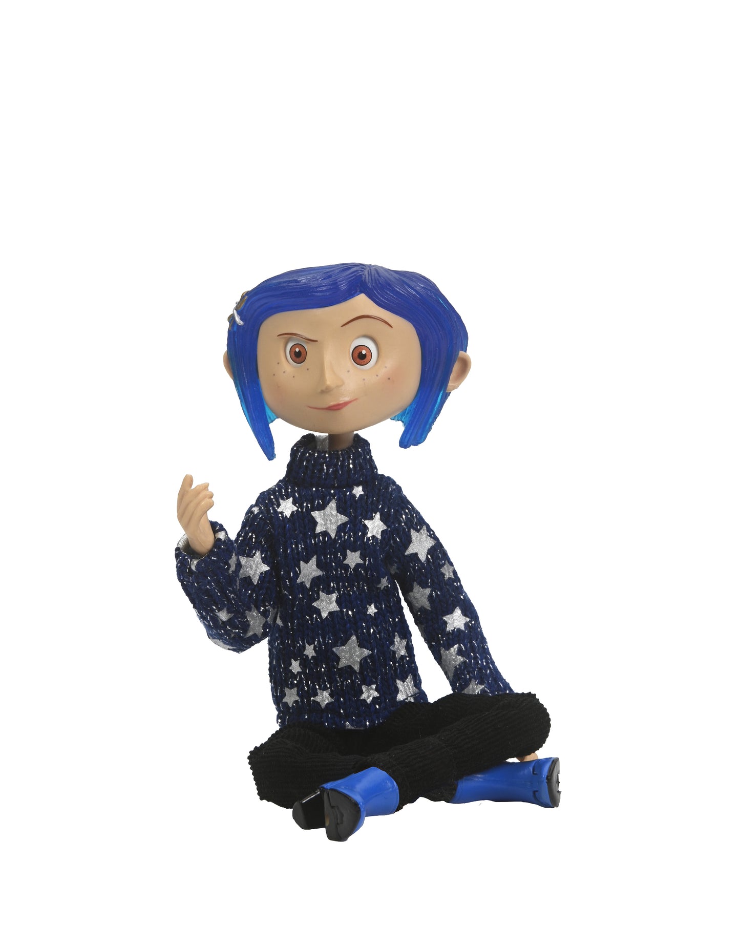 Coraline: Coraline in Star Sweater - 7 in Articulated Figure - Videguy Collectibles