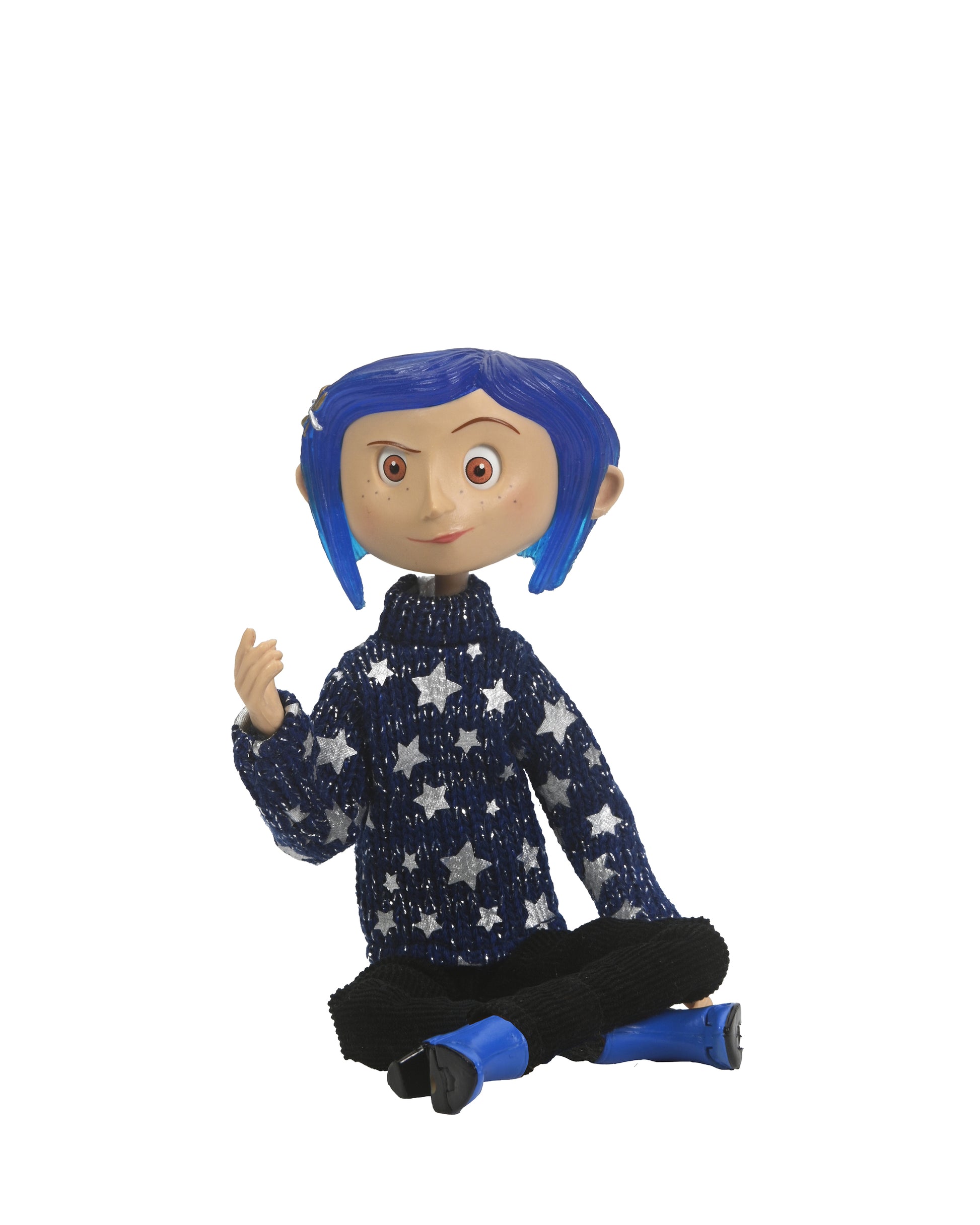 Coraline: Coraline in Star Sweater - 7 in Articulated Figure - Videguy Collectibles