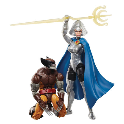 (PRE-ORDER) Marvel Legends - 50th Anniversary Wolverine w/ Lilandra - 6 inch Action Figure 2 Pack