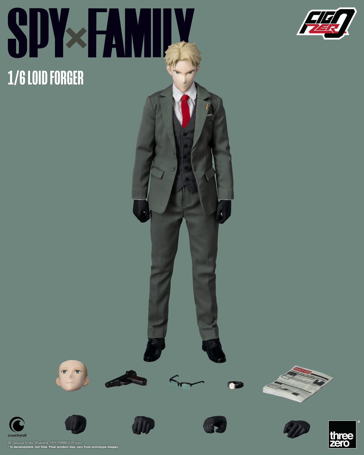 threezero - Spy x Family - Loid Forger - 1/6 Scale Action Figure