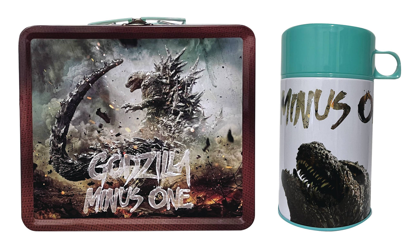 Tin Titans - Godzilla Minus One Previews Exclusive Lunch Box w/ Beverage Container