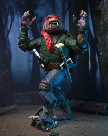Universal Monsters x Teenage Mutant Ninja Turtles: Ultimate Raphael as the Wolfman - 7" Action Figure
