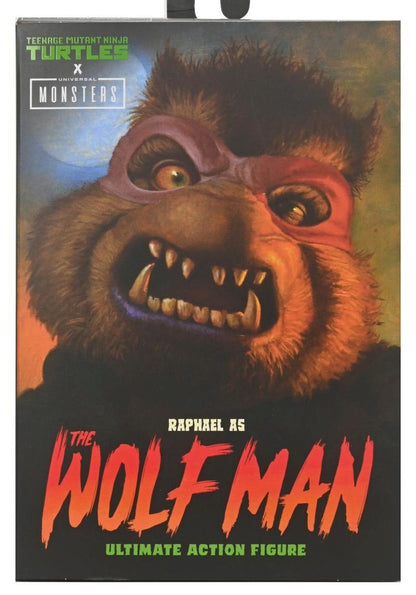Universal Monsters x Teenage Mutant Ninja Turtles: Ultimate Raphael as the Wolfman - 7" Action Figure