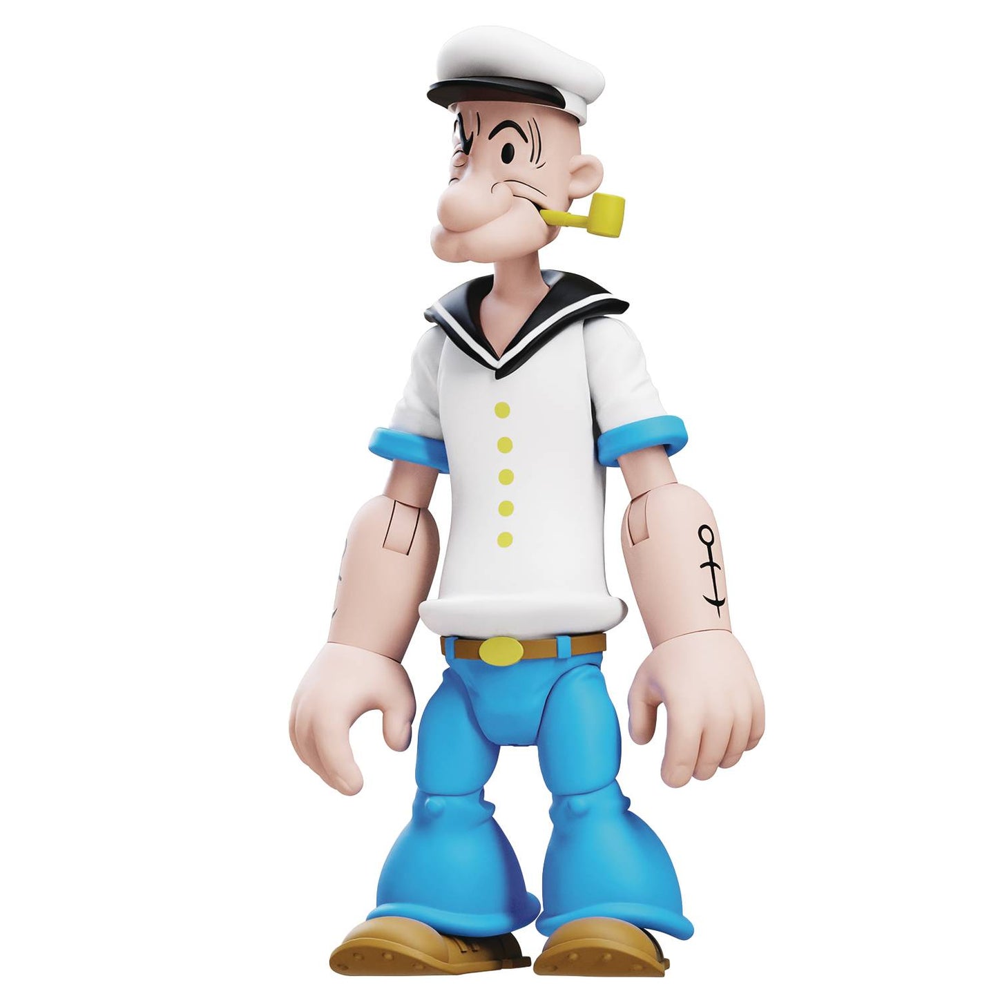 Popeye Classics WV3: Popeye 1st Appearance White Shirt - Figure