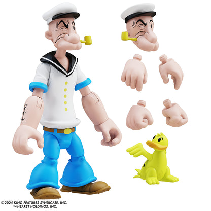 Popeye Classics WV3: Popeye 1st Appearance White Shirt - Figure